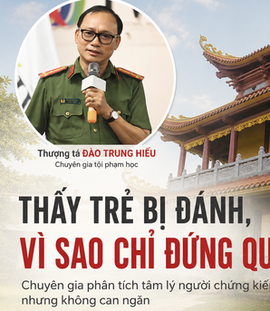 Vụ 5 trẻ em bị đánh ở chùa Bầu: Người chứng kiến không nên tự đặt mình ở vị trí một "khán giả"
