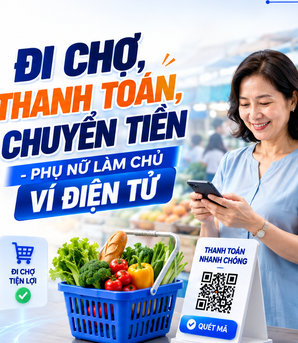 Podcast: Đi chợ, thanh toán, chuyển tiền - Phụ nữ làm chủ ví điện tử