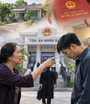 Mẹ kiện con trai không trả lại đất được tặng cho