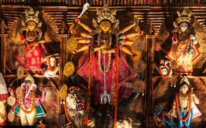 Ấn Độ: Rộn ràng lễ hội Durga Puja ở Tây Bengal