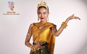 Người đẹp Khmer Thạch Thu Thảo dự thi Hoa hậu Trái đất 2022