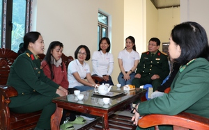 Phụ nữ Quân đội "Đồng hành cùng phụ nữ biên cương" tại Cao Bằng