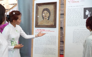 Triển lãm "Sen trong đá": Tôn vinh những tấm gương phụ nữ kiên cường, bất khuất