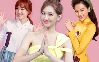 Hari Won gợi cảm khi diện đồ hóa gái Thái, nhưng có xuất sắc bằng áo dài và hanbok?