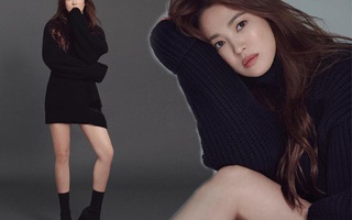U40 Song Hye Kyo chân ngắn vẫn mê diện mốt quần tàng hình đẹp vượt mặt gái 20