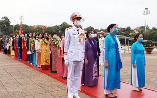 TƯ Hội LHPN Việt Nam làm lễ báo công dâng Bác