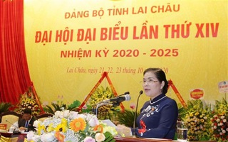 Bà Giàng Páo Mỷ tái đắc cử Bí thư Tỉnh ủy Lai Châu