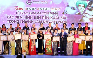 Trao giải và tôn vinh các điển hình xuất sắc trong ngành làm đẹp Việt Nam