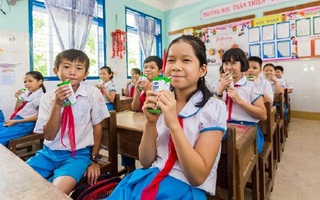 Chương trình Sữa học đường nỗ lực chăm sóc sinh dưỡng của trẻ em trên toàn cầu