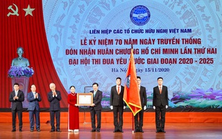 70 năm ngày Truyền thống Liên hiệp các tổ chức hữu nghị Việt Nam