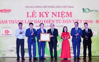 Báo điện tử Dân Việt kỷ niệm 10 năm thành lập và ra mắt chuyên trang Dân Việt Media