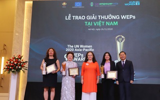 Trao quyền cho phụ nữ: Vinh danh 9 doanh nghiệp được nhận giải thưởng WEPs của UN Women