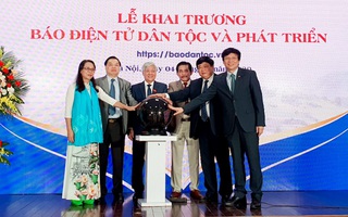 Khai trương Báo điện tử Dân tộc và Phát triển 