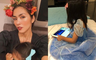 Con gái 3 tuổi của Tăng Thanh Hà tặng mẹ món quà bất ngờ