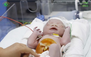 Vừa chào đời, trẻ sơ sinh đã mắc bệnh tim nặng