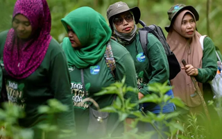 Những “nữ chiến binh” bảo vệ rừng ở Indonesia
