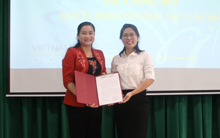 Bà Nguyễn Thị Hoàng Ánh được bổ nhiệm Phó hiệu trưởng Trường Trung cấp Lê Thị Riêng