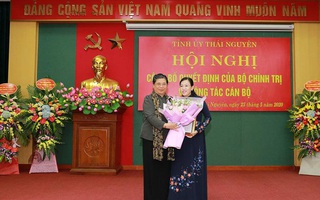 Bà Nguyễn Thanh Hải được phân công giữ chức Bí thư Tỉnh ủy Thái Nguyên 