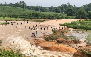 Vỡ đập thủy lợi 600.000 m3 nước ở Phú Thọ, 17 hộ dân phải di dời khẩn cấp