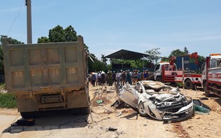 Bắt tạm giam tài xế xe tải gây tai nạn giao thông khiến 3 người chết ở Thanh Hóa