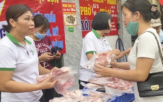 Thịt lợn neo giá cao, vẫn có những điểm bán bình ổn với giá 120k/kg