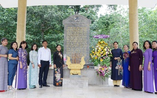 Tỉnh Tây Ninh sẽ cùng Hội LHPN Việt Nam tôn tạo Khu tưởng niệm Hội LHPN Giải phóng miền Nam