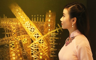 Họa sĩ Lương Giang tham dự triển lãm “Thời gian” tại Huế