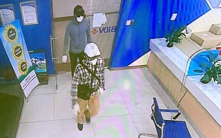 Vụ cướp chi nhánh Ngân hàng BIDV: Lộ diện hình ảnh 2 nghi phạm