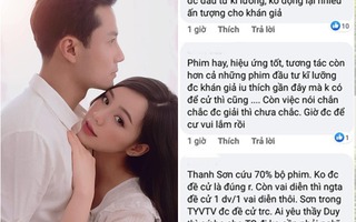 Đừng Bắt Em Phải Quên mất tích ở VTV Awards vì là "con ghẻ", Thanh Sơn "cứu 70% phim"?