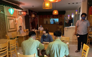 Đà Nẵng: Phạt 1 cửa hàng ăn uống lén lút kinh doanh giữa dịch Covid-19