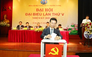 Thứ trưởng Phạm Anh Tuấn được bầu làm Bí thư Đảng ủy Bộ Thông tin và Truyền thông