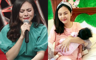 Vân Trang bật khóc nức nở, chia sẻ về 4 năm ngừng diễn sau sinh con