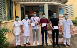 3 người được công bố khỏi bệnh COVID-19 tại BVĐK tỉnh Nam Định