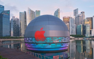 Apple sắp khai trương cửa hàng đầu tiên trên thế giới nằm trên mặt nước 