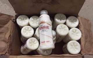 Thu giữ hơn 2.500 thùng sữa chua uống được giới trẻ ưa thích