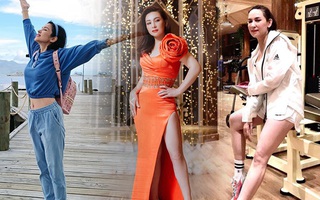 Việt Trinh diện croptop, Phi Nhung mặc váy xẻ ở tuổi U50