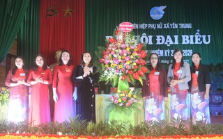 Bắc Ninh tổ chức đại hội điểm phụ nữ cơ sở tại xã Yên Trung 