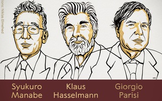 Giải Nobel Vật lý 2021 vinh danh 3 nhà khoa học lão niên