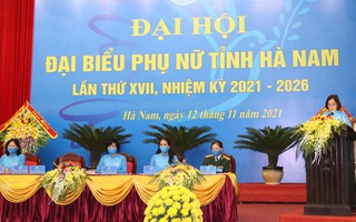Bà Phạm Thị Bích Ngọc tái đắc cử Chủ tịch Hội LHPN tỉnh Hà Nam nhiệm kỳ 2021-2026