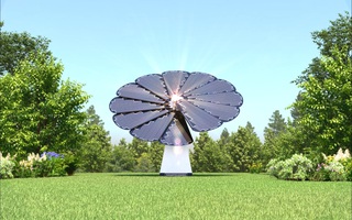 Pin năng lượng mặt trời "hoa hướng dương"