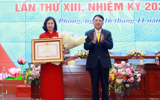Bà Vũ Thị Kim Liên tái đắc cử Chủ tịch Hội LHPN TP Hải Phòng nhiệm kỳ 2021- 2026