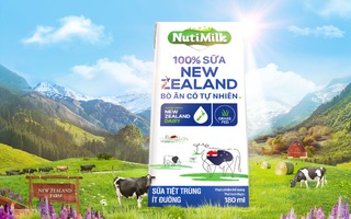 Mách mẹ chọn 100% sữa NEW ZEALAND bò ăn cỏ tự nhiên thơm ngon, giàu dinh dưỡng.