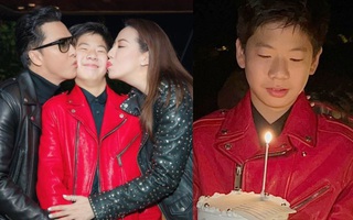 Vợ chồng Chung Tử Đơn đăng ảnh mừng sinh nhật con trai 14 tuổi