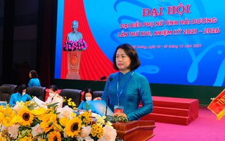 Bà Trần Thị Thanh Thảo tái đắc cử Chủ tịch Hội LHPN tỉnh Hải Dương 