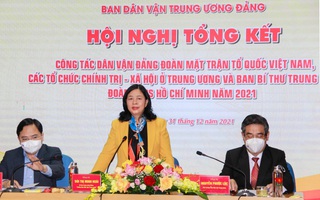 Hội LHPN Việt Nam đề xuất 3 nội dung quan trọng với công tác dân vận
