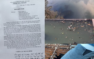 Nghệ An: Ô nhiễm nghiêm trọng tại hồ điều hòa Vinh Tân