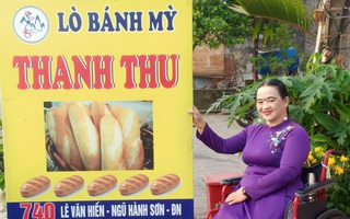 Cô bé khuyết tật bán bánh mì thành bà chủ thương hiệu bánh nổi tiếng ở Đà Nẵng