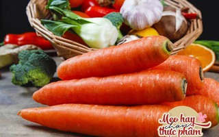 Người trồng mách 5 mẹo hay để chọn được củ cà rốt ngon