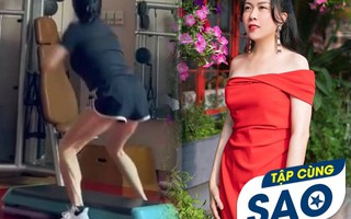 Tập cùng sao: Chăm diện shorts, ai cũng bất ngờ với bí quyết đôi chân thon của Phượng Chanel