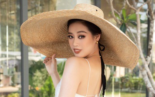 Gần ngày đi thi Miss Universe, Khánh Vân mê diện hở nhá hàng body cực phẩm